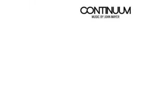 John Mayer - Continuum